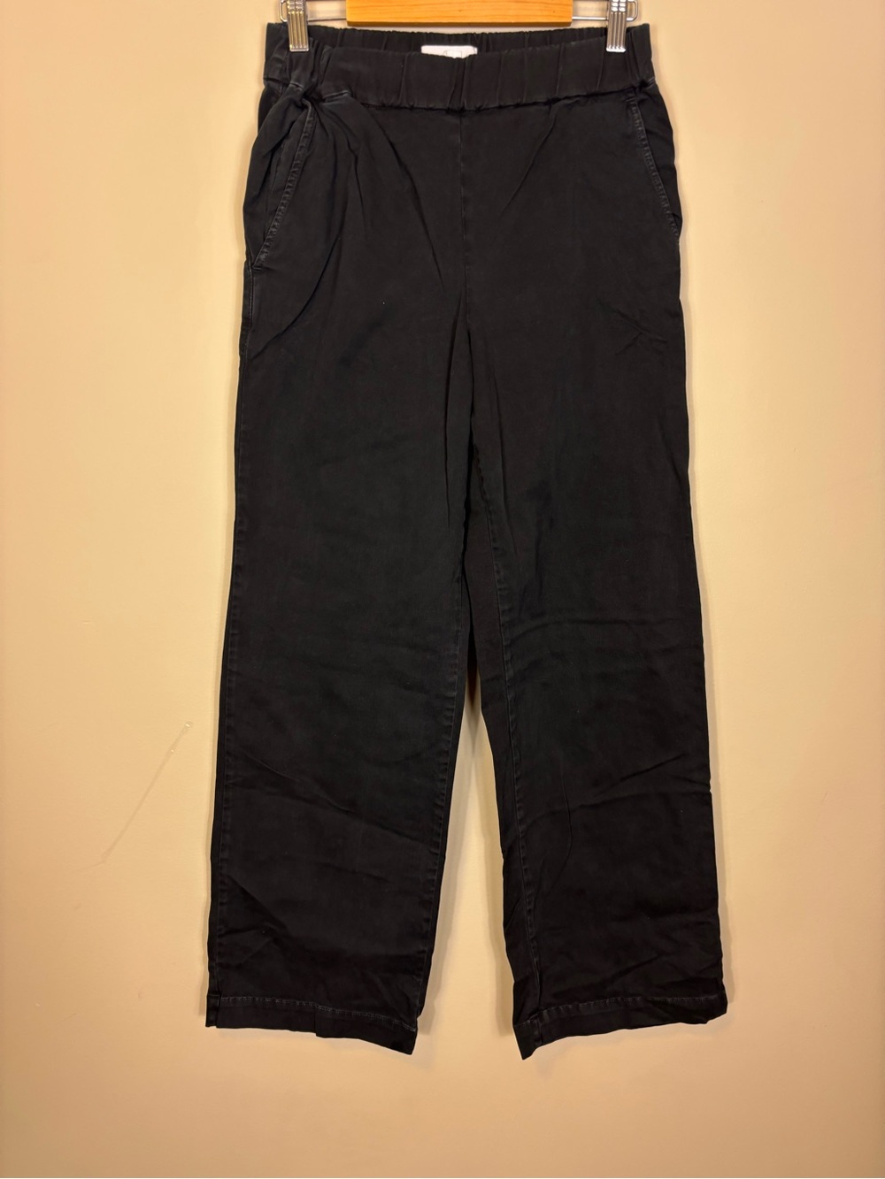 Velvet by Spencer & Graham Cotton Black Casual Pull On Pants XS